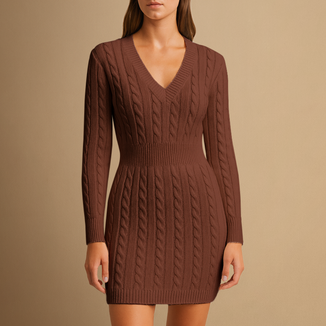 Karen | Knit Jumper Dress