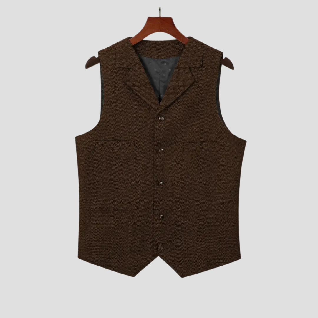 Erasmus | Tweed Suit Vest