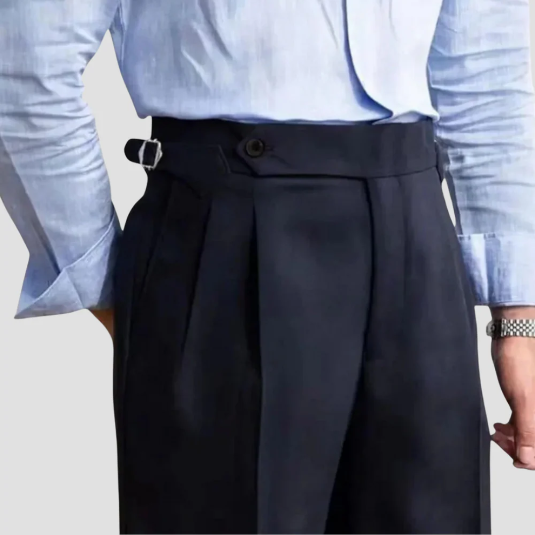Laurence | Pleated Tailored Shorts