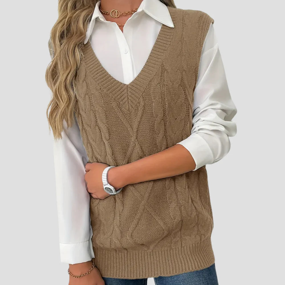 Selina | Knit Sleeveless Jumper