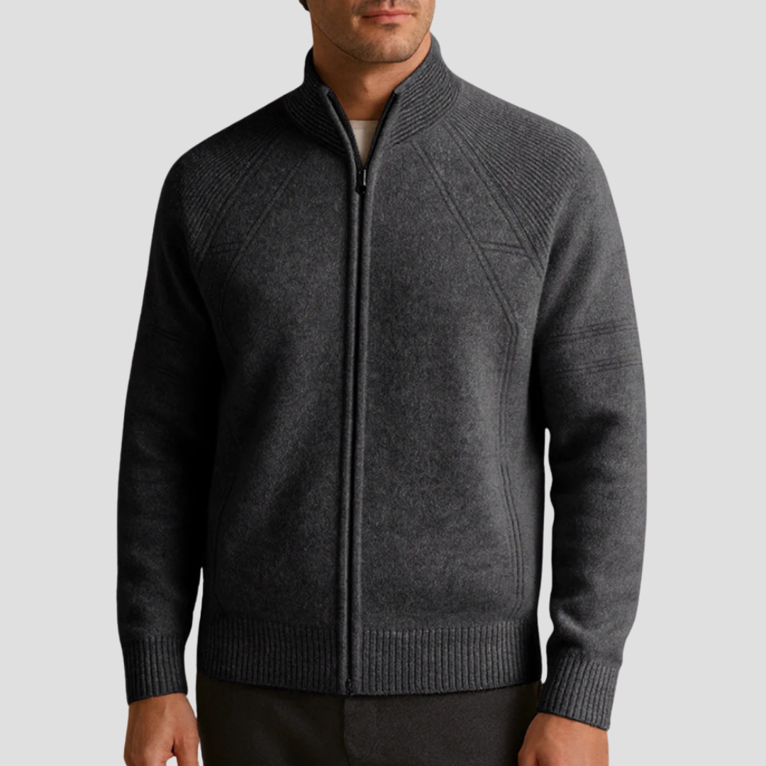 Stedman | Wool Zip Cardigan