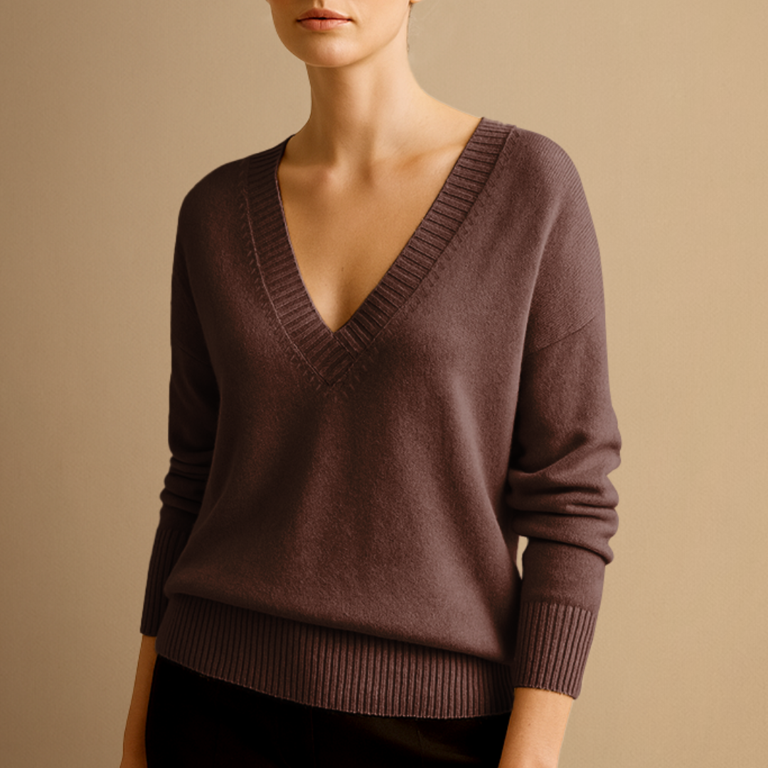 Clara | V-Neck Jumper