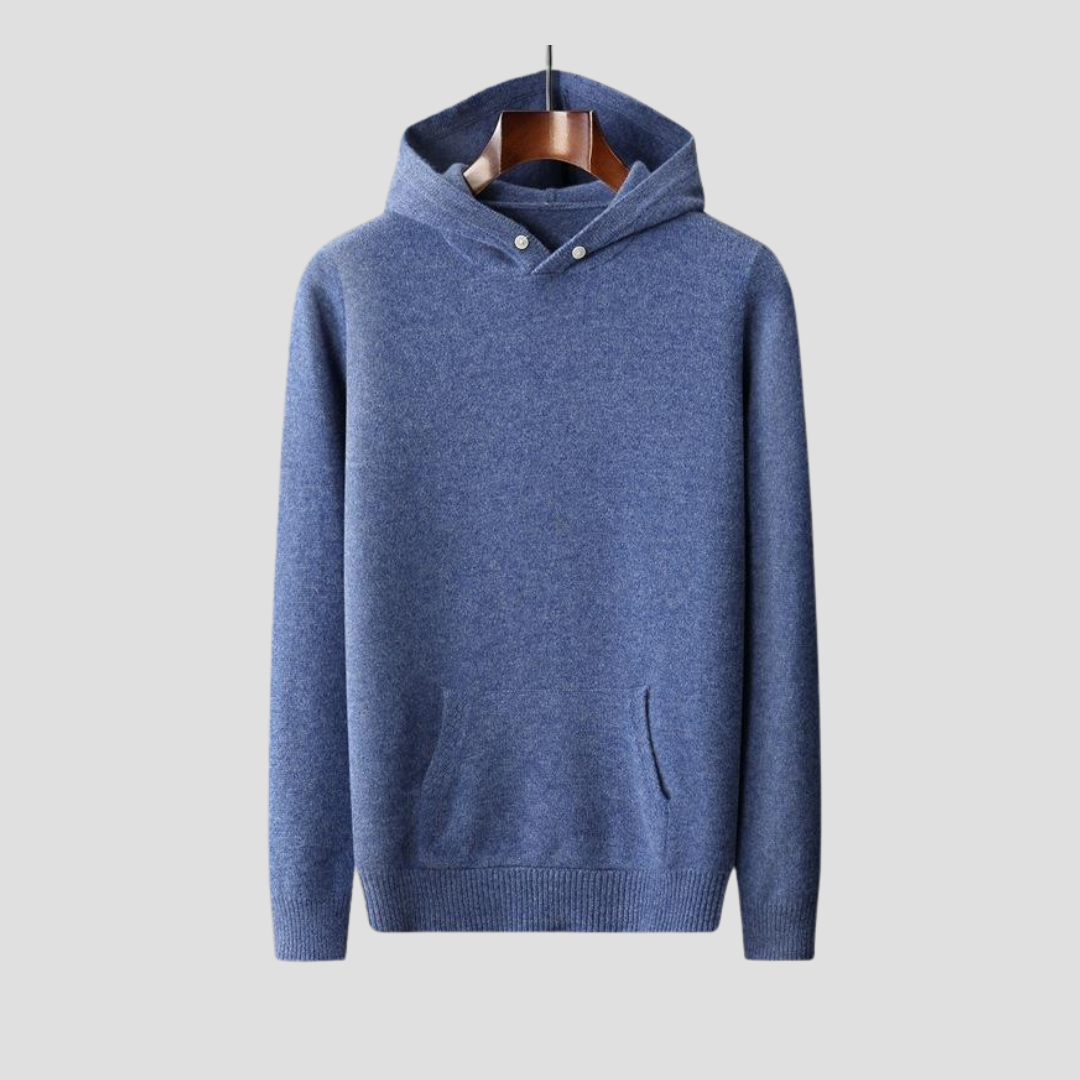 Lance | Cashmere Hooded Jumper