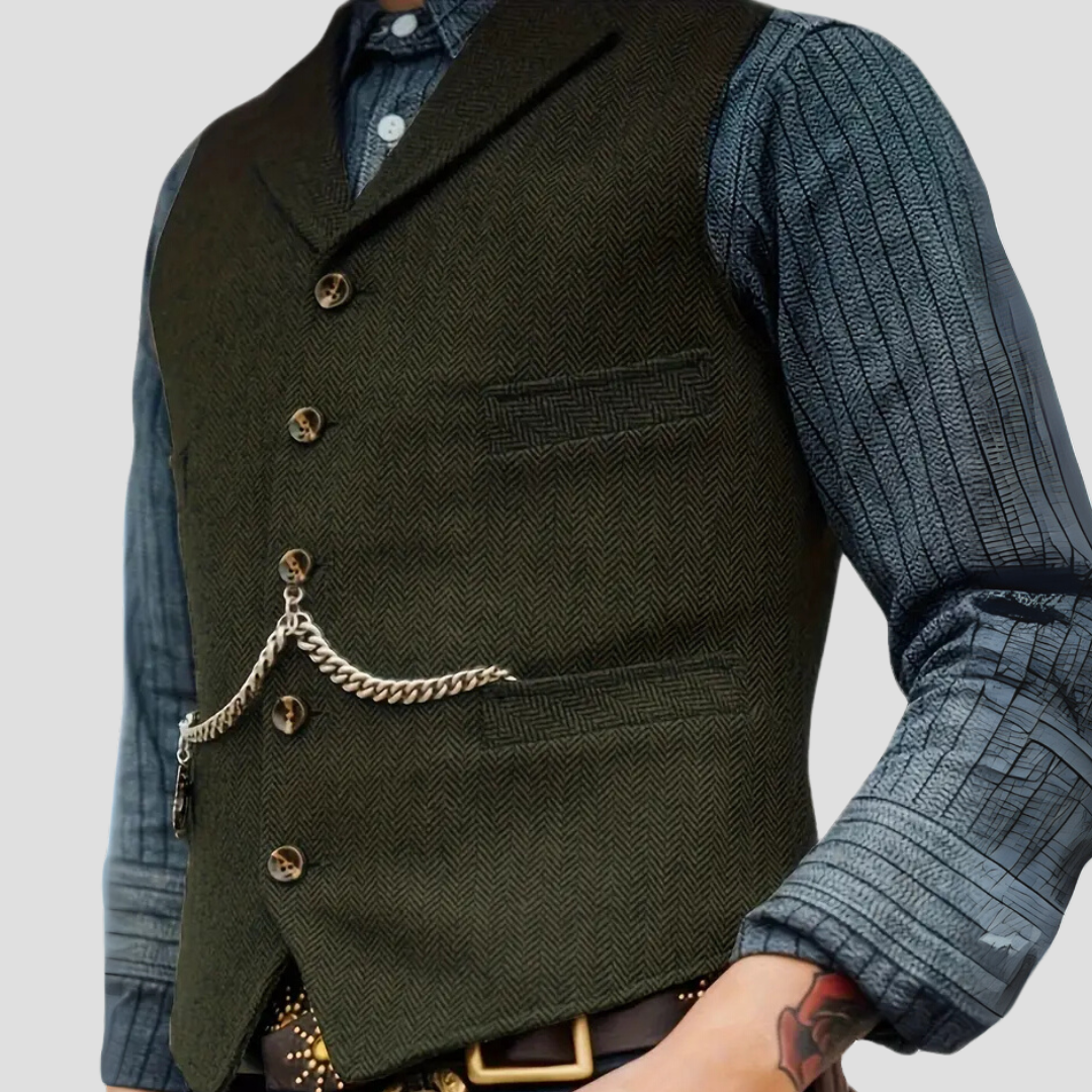 Carver | Classic Tweed Vest