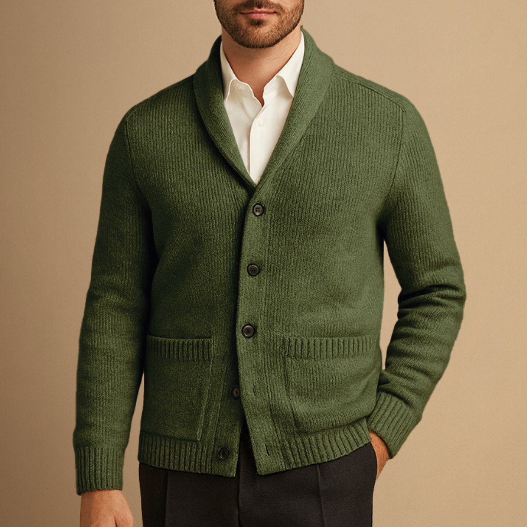 Landon | Shawl Collar Cardigan