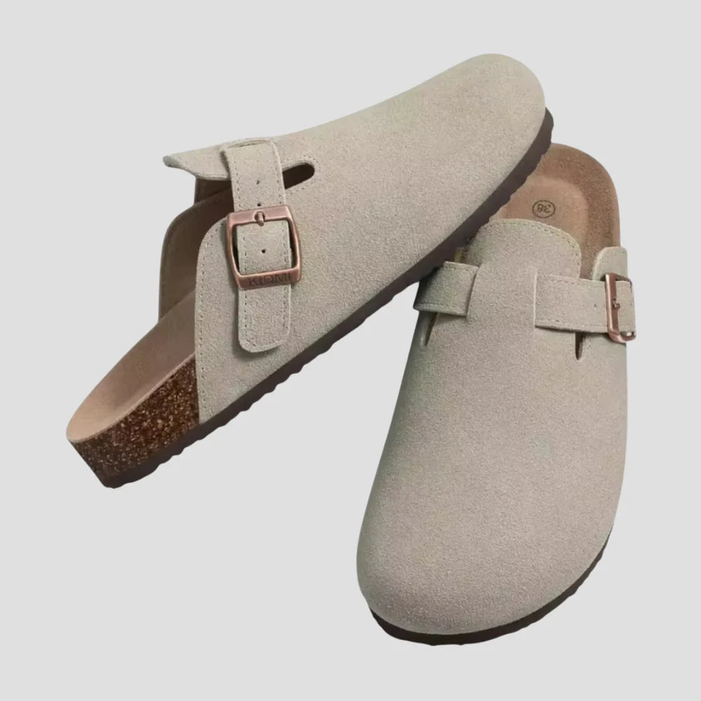 Riley | Suede Mules