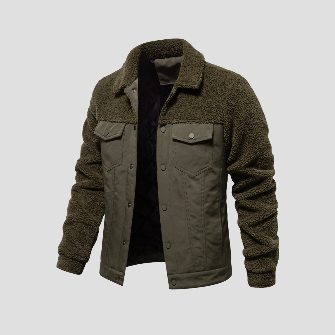 Mortimer | Sherpa Button Jacket