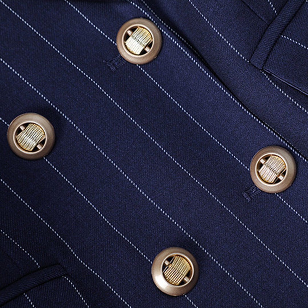 Rosa | Pinstripe Suit Set
