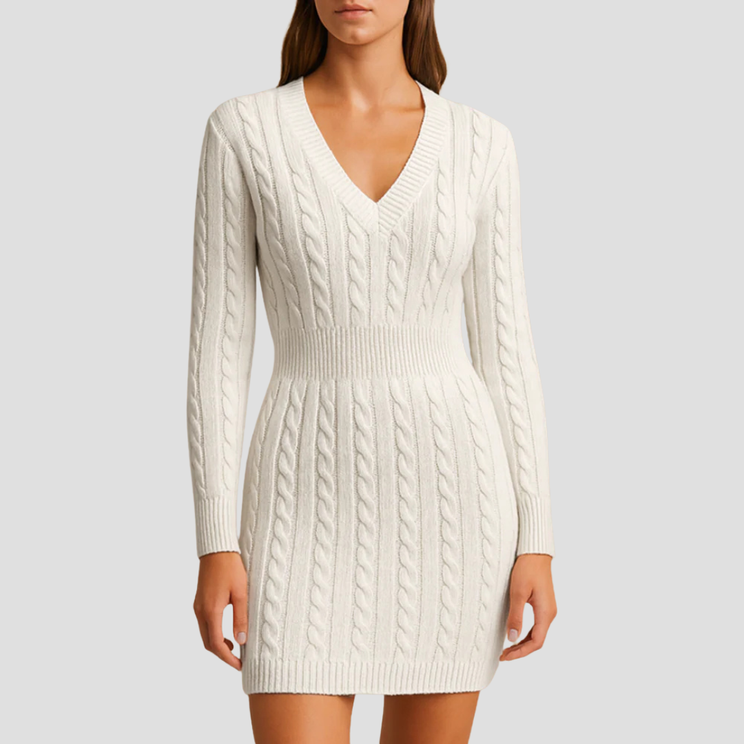 Karen | Knit Jumper Dress