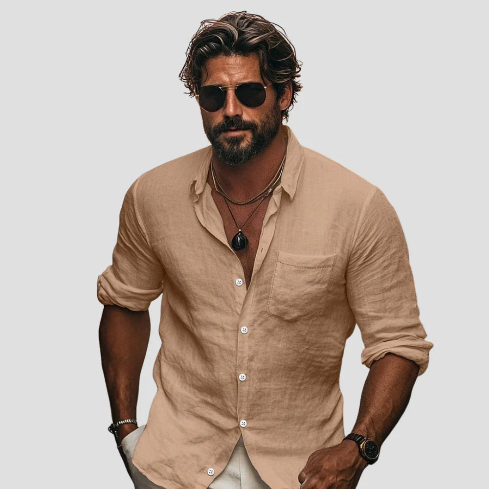 Alfred | Linen Casual Shirt