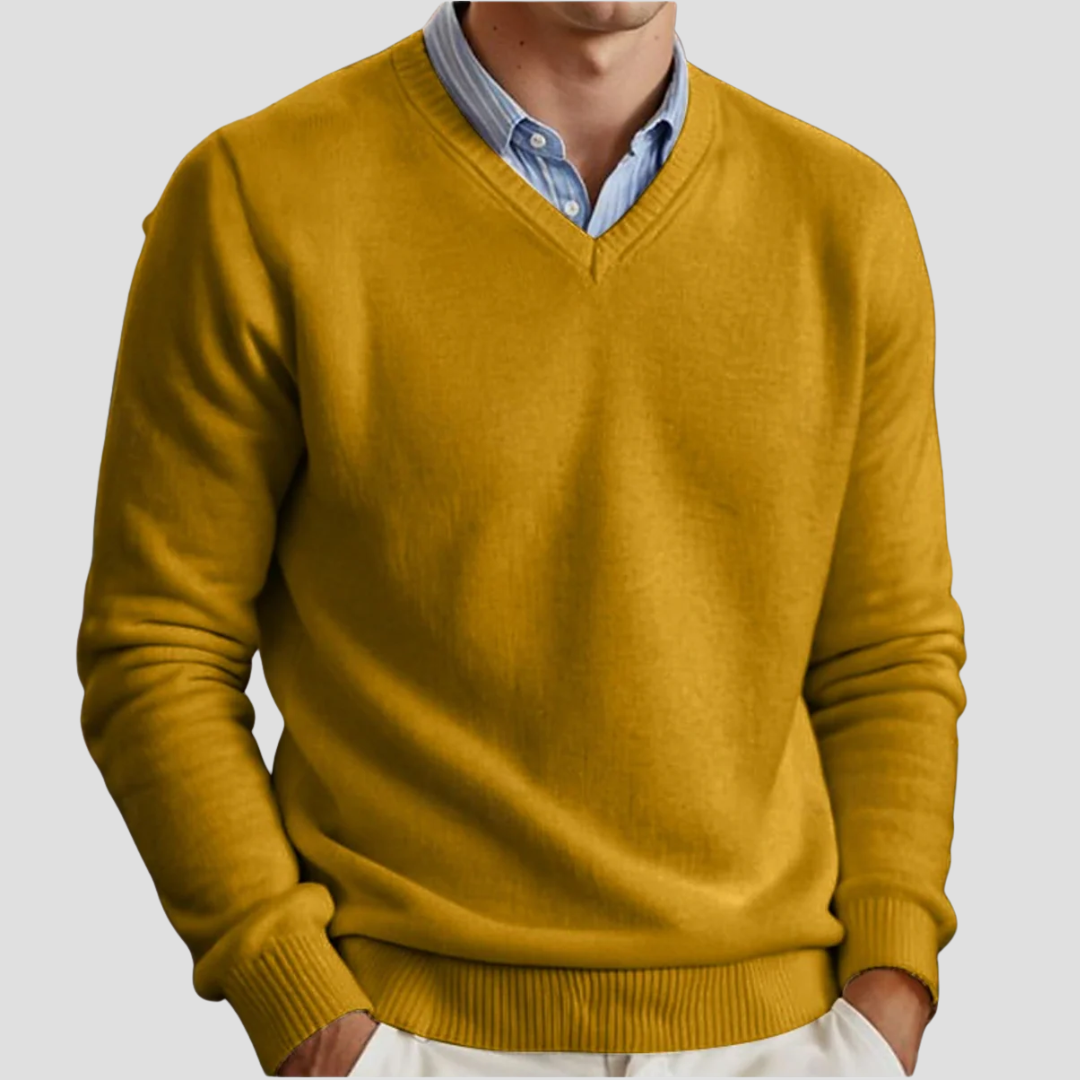 York | V-Neck Knit Jumper