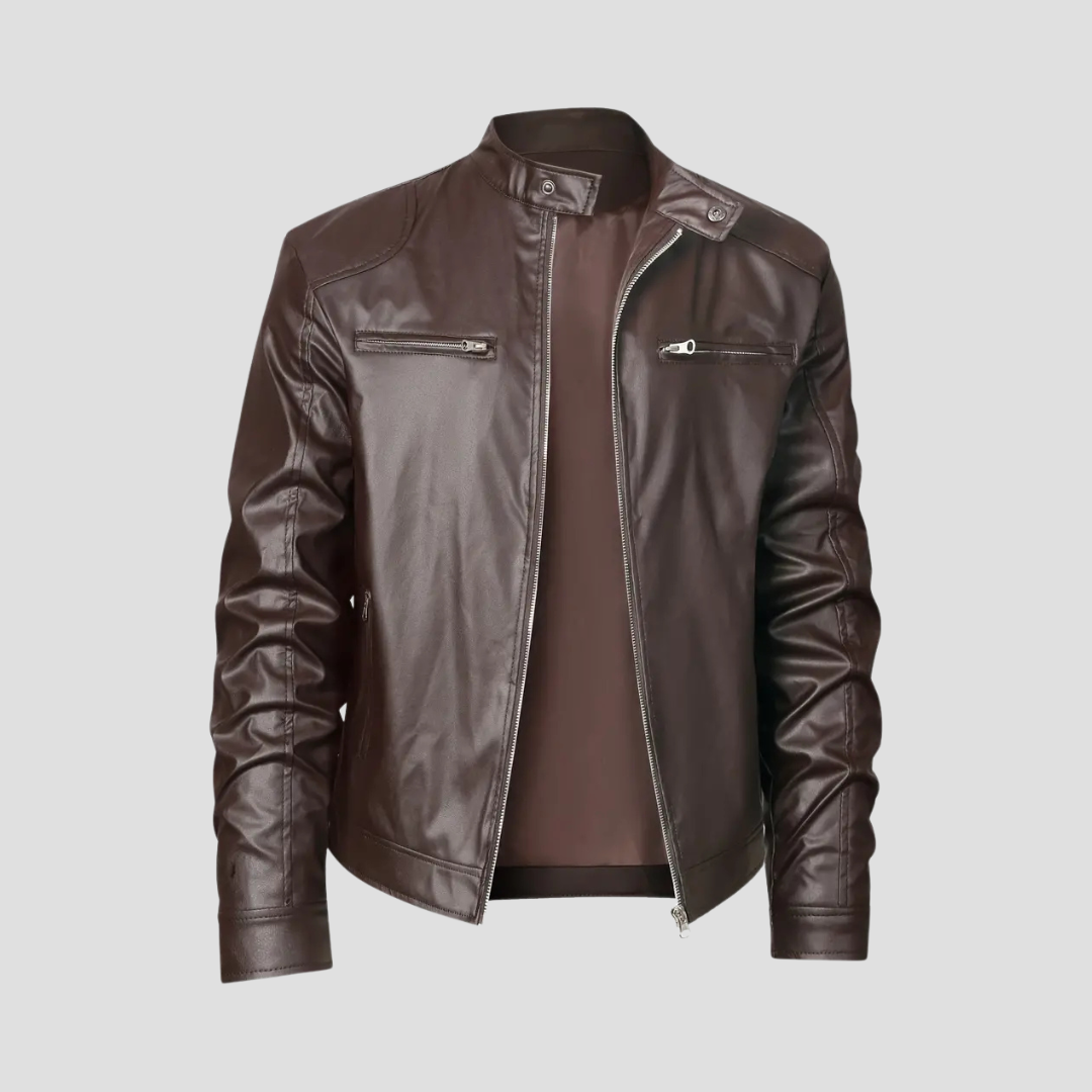 Randolph | Leather Biker Jacket