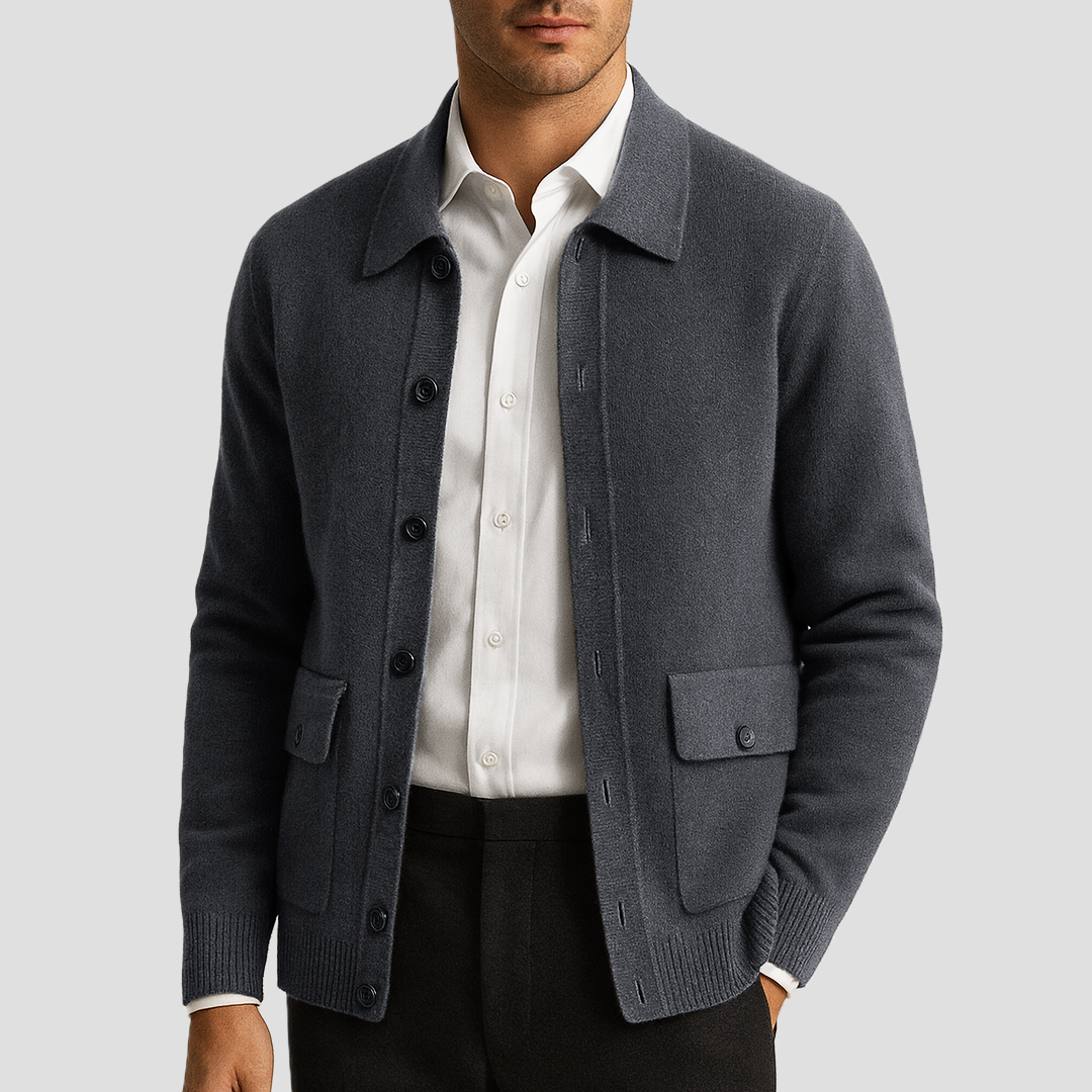 Cashmere Knit Cardigan