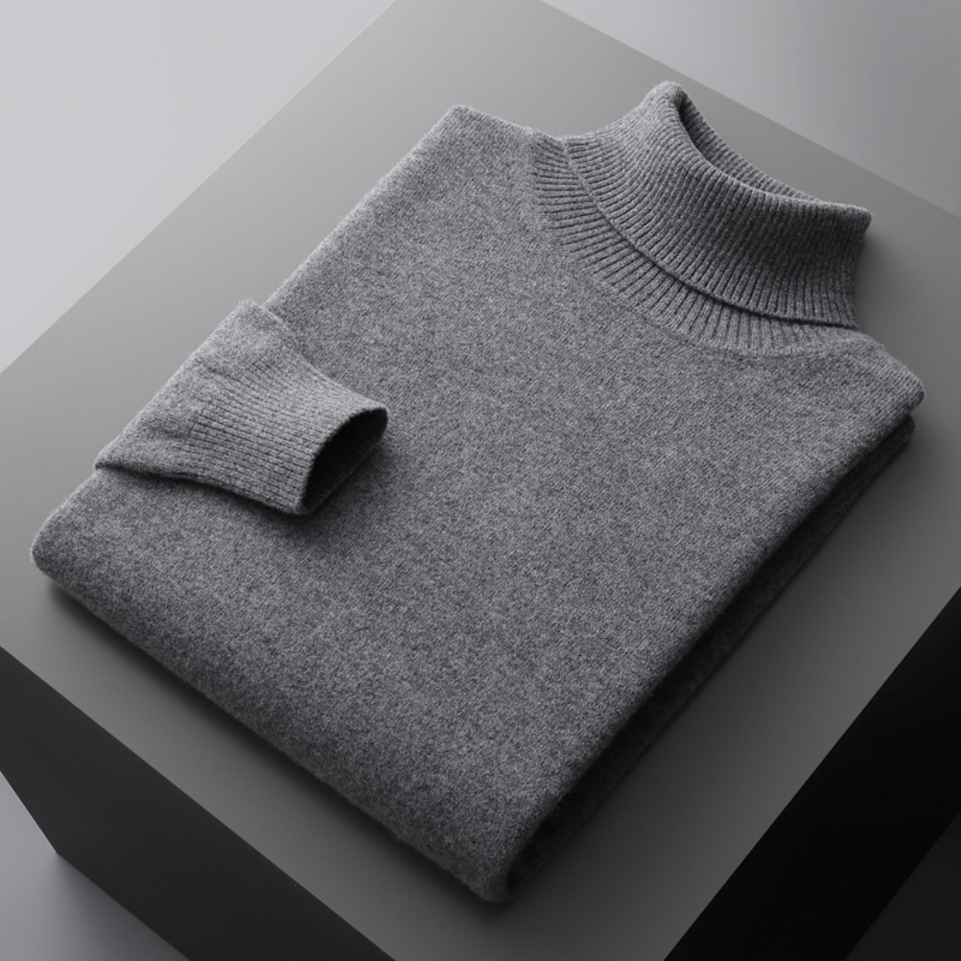 Sinclair | Ribbed Turtleneck Jumper