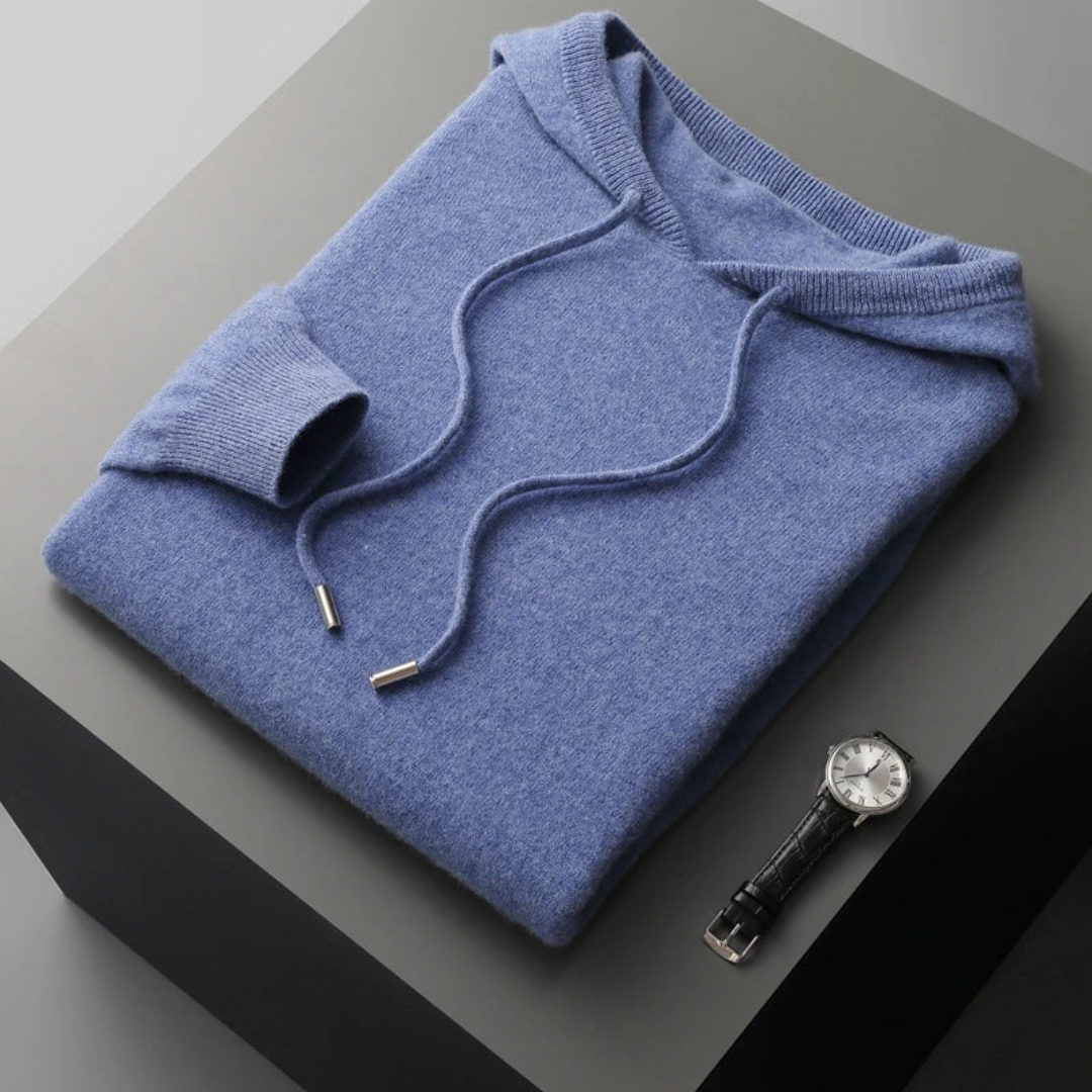 Henley | Hooded Cashmere Jumper