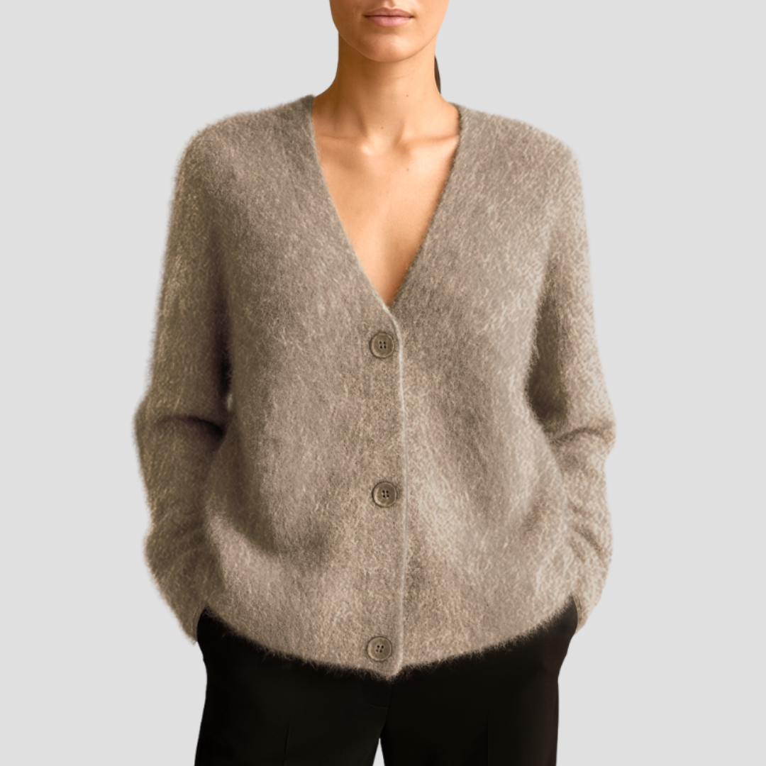 Willow | Cozy Button Cardigan