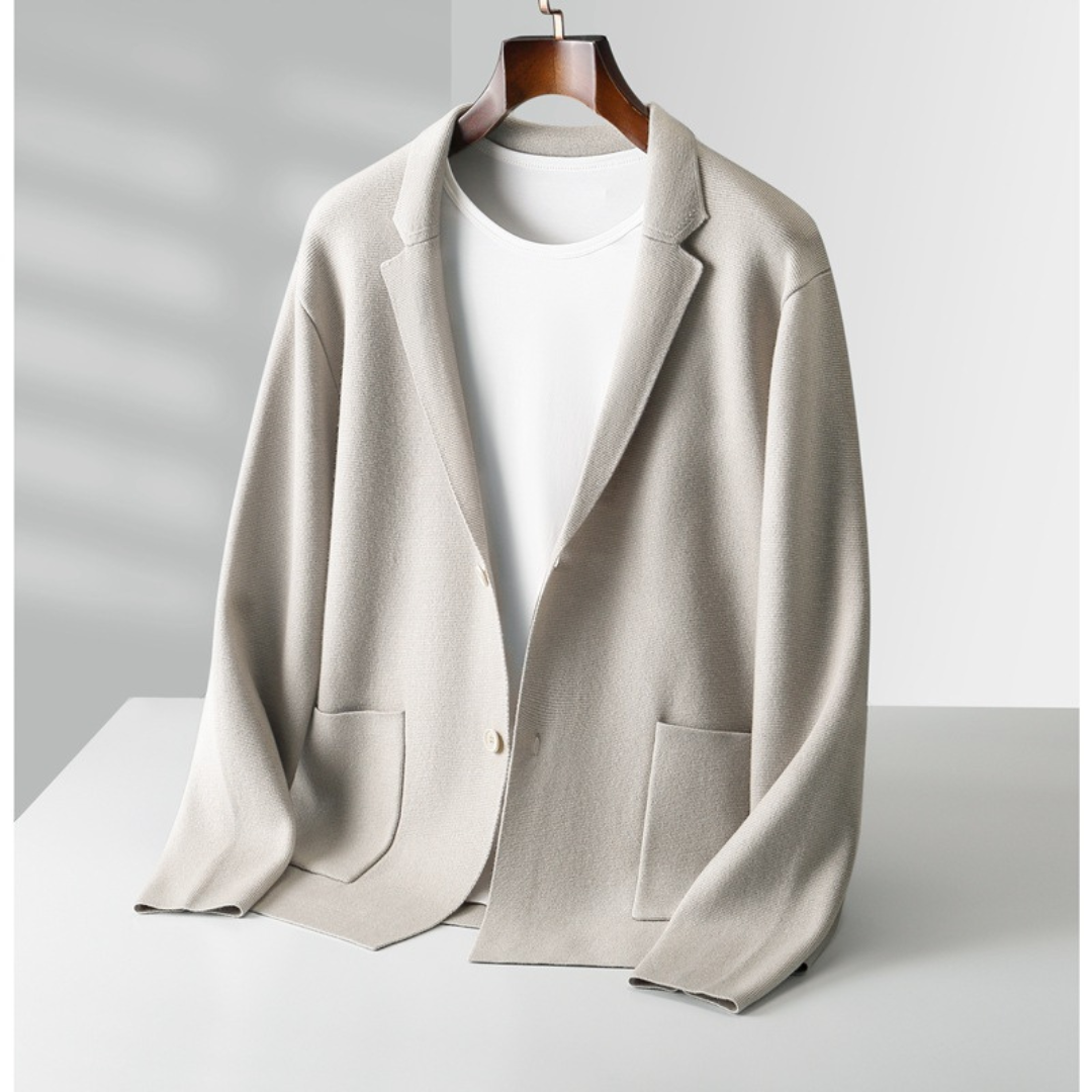 Alec | Knitted Cardigan Blazer