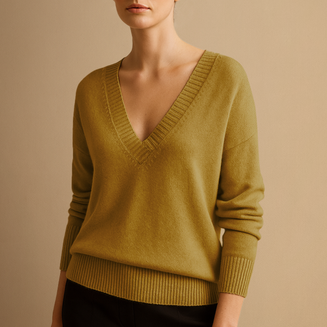 Clara | V-Neck Jumper
