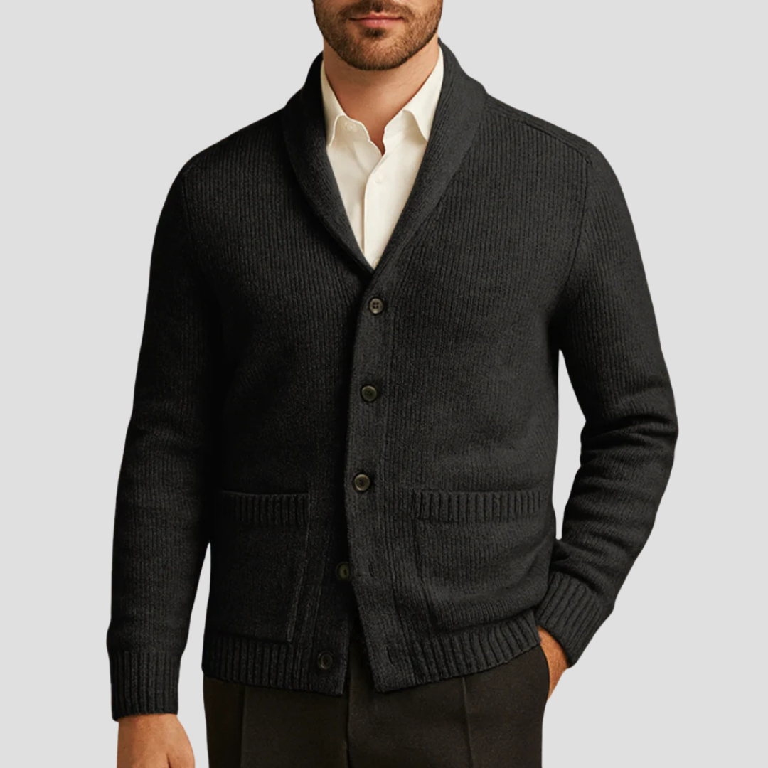 Landon | Shawl Collar Cardigan