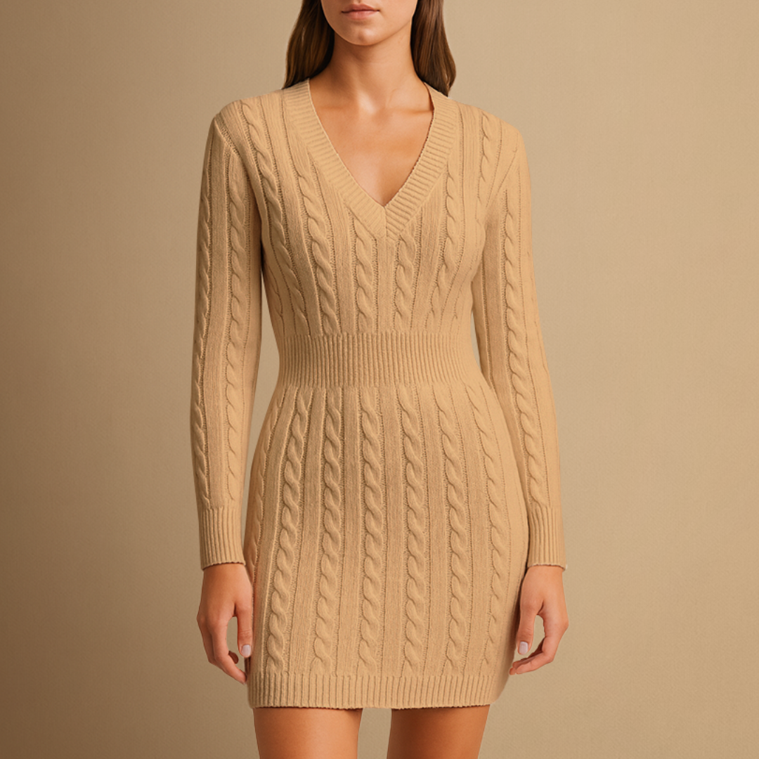 Karen | Knit Jumper Dress