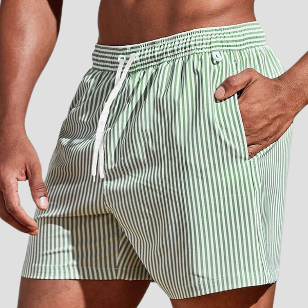 Felix | Striped Swim Shorts