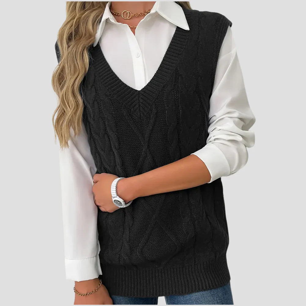 Selina | Knit Sleeveless Jumper