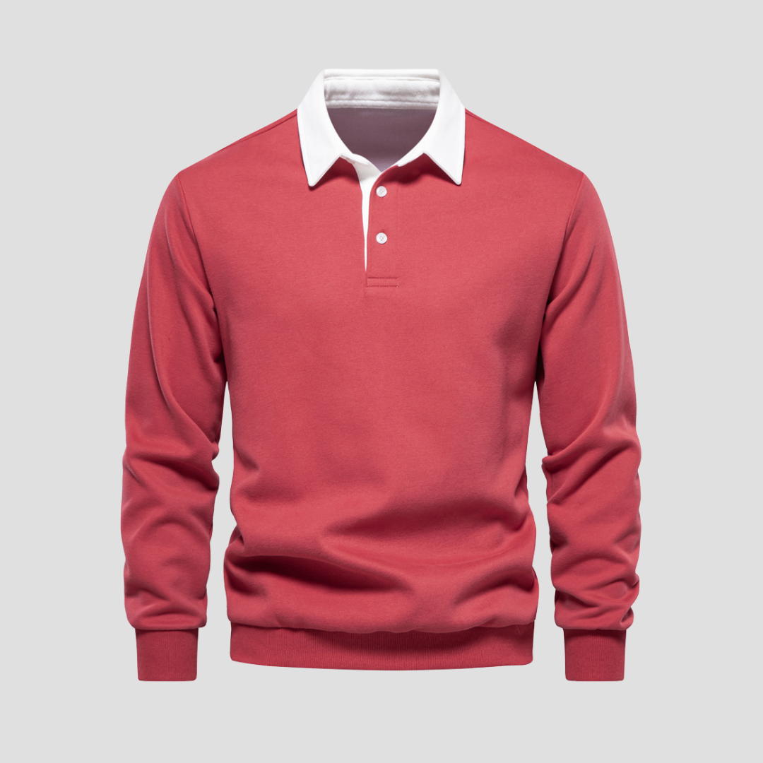 Jory | Long Sleeve Polo