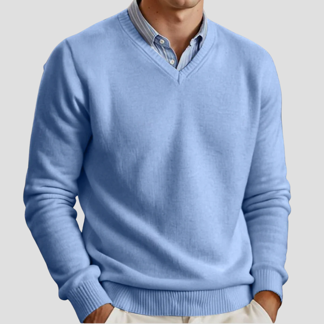 York | V-Neck Knit Jumper