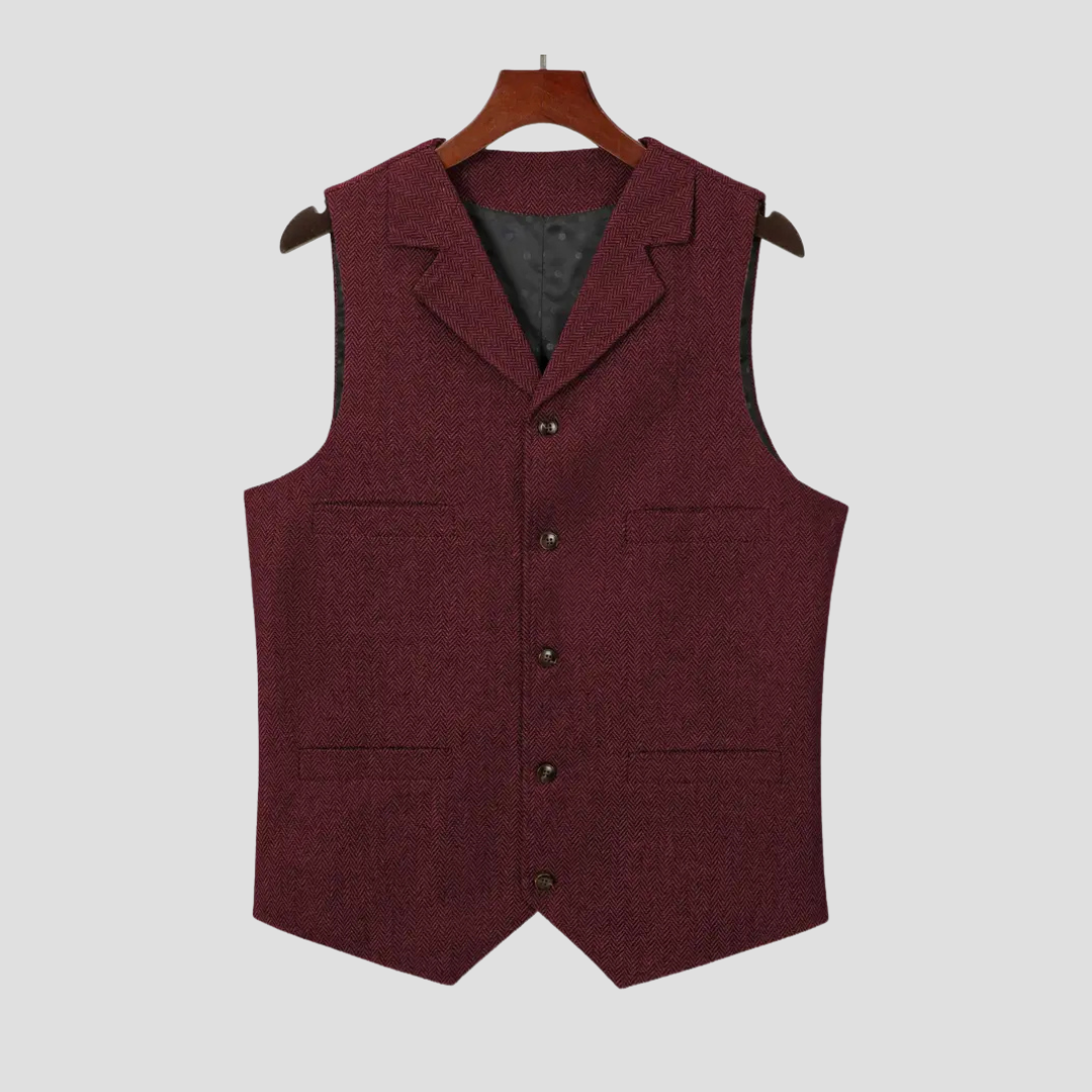 Carver | Classic Tweed Vest