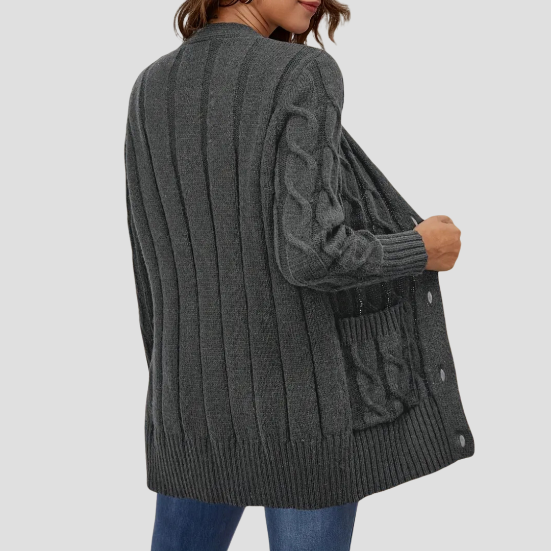 Josephine | Cable Knit Cardigan