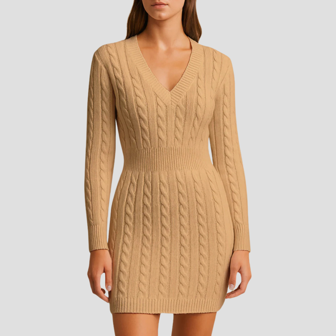 Karen | Knit Jumper Dress