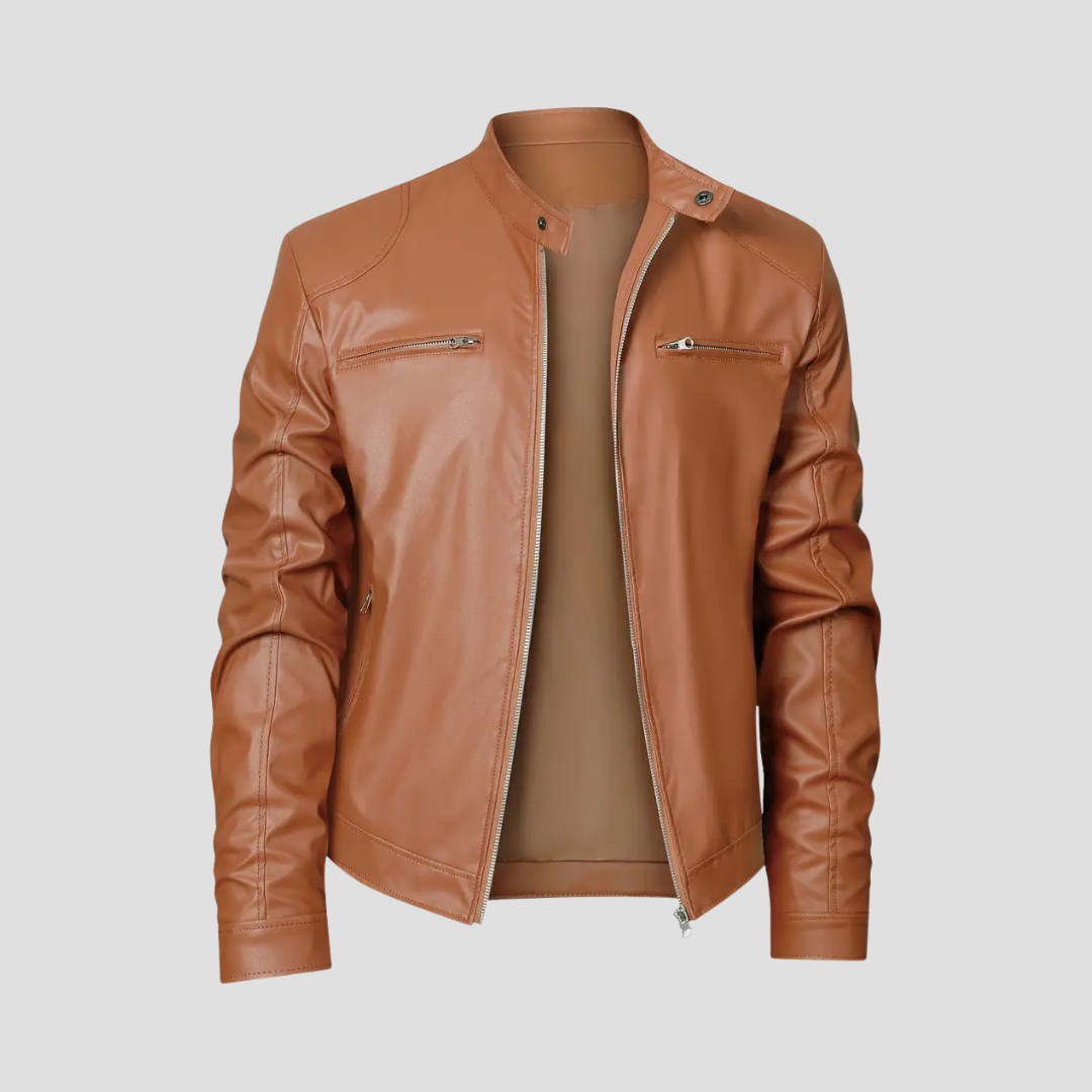 Randolph | Leather Biker Jacket