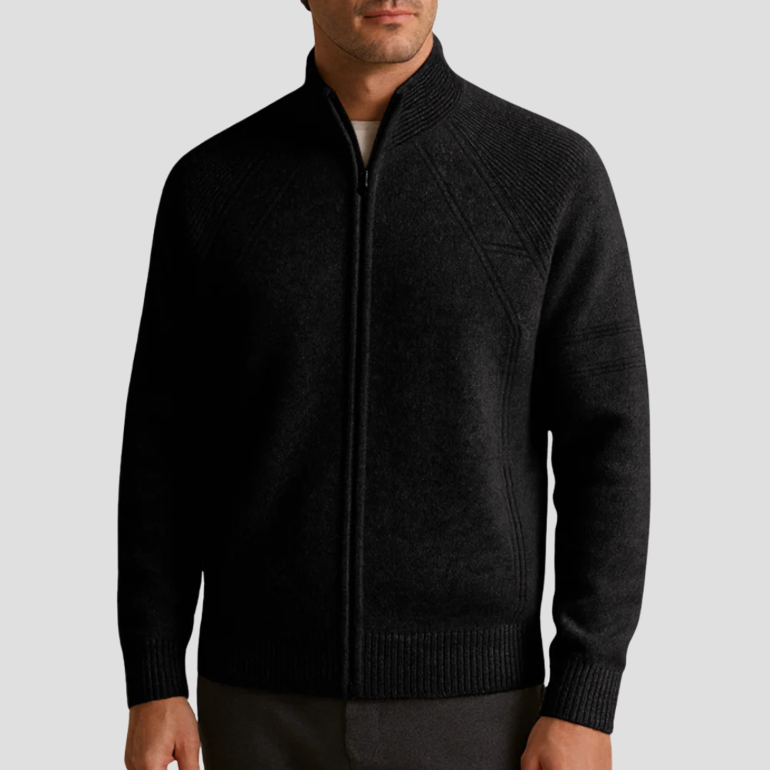 Stedman | Wool Zip Cardigan