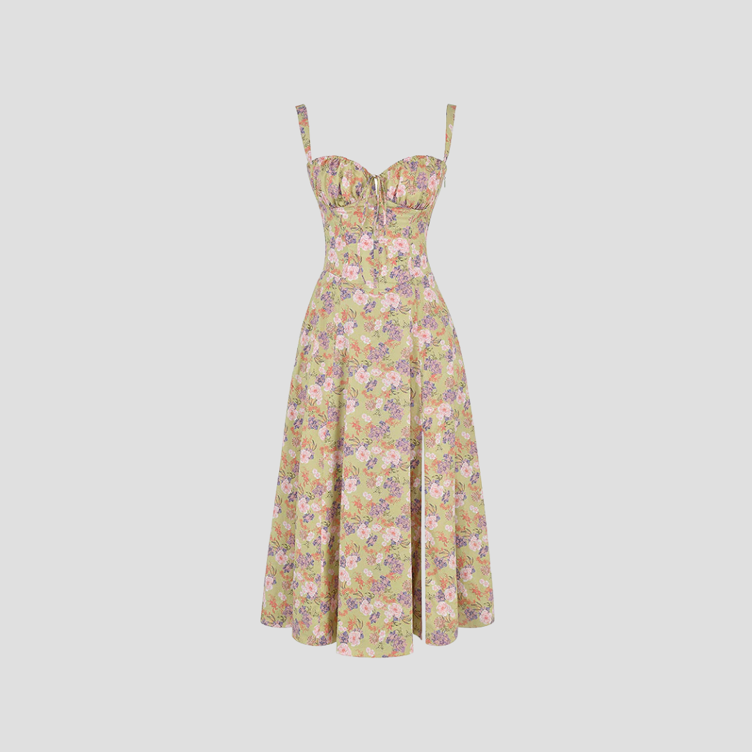 Maya | Floral Midi Dress