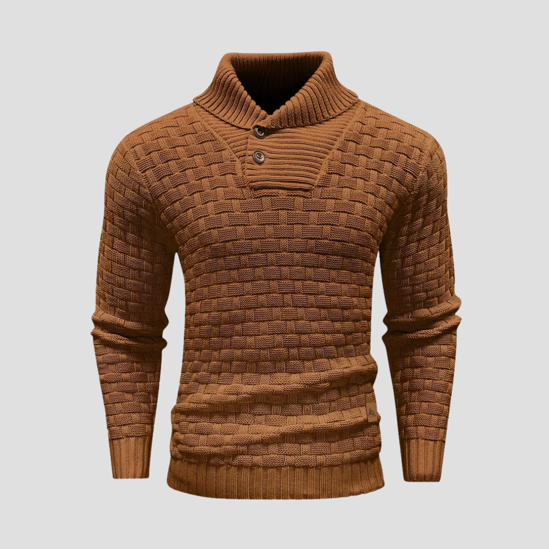 Cuthbert | Waffle Knit Jumper