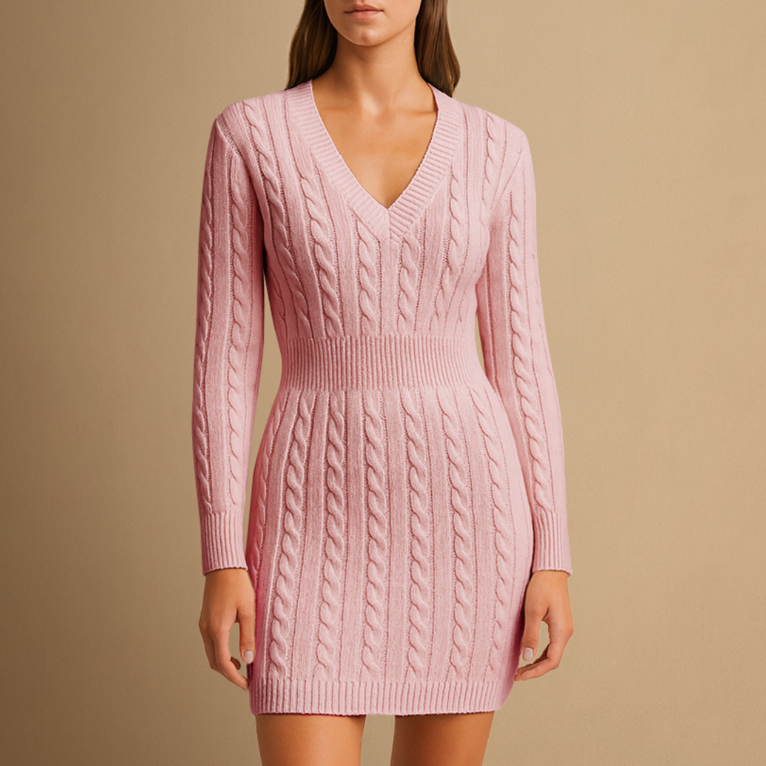 Karen | Knit Jumper Dress