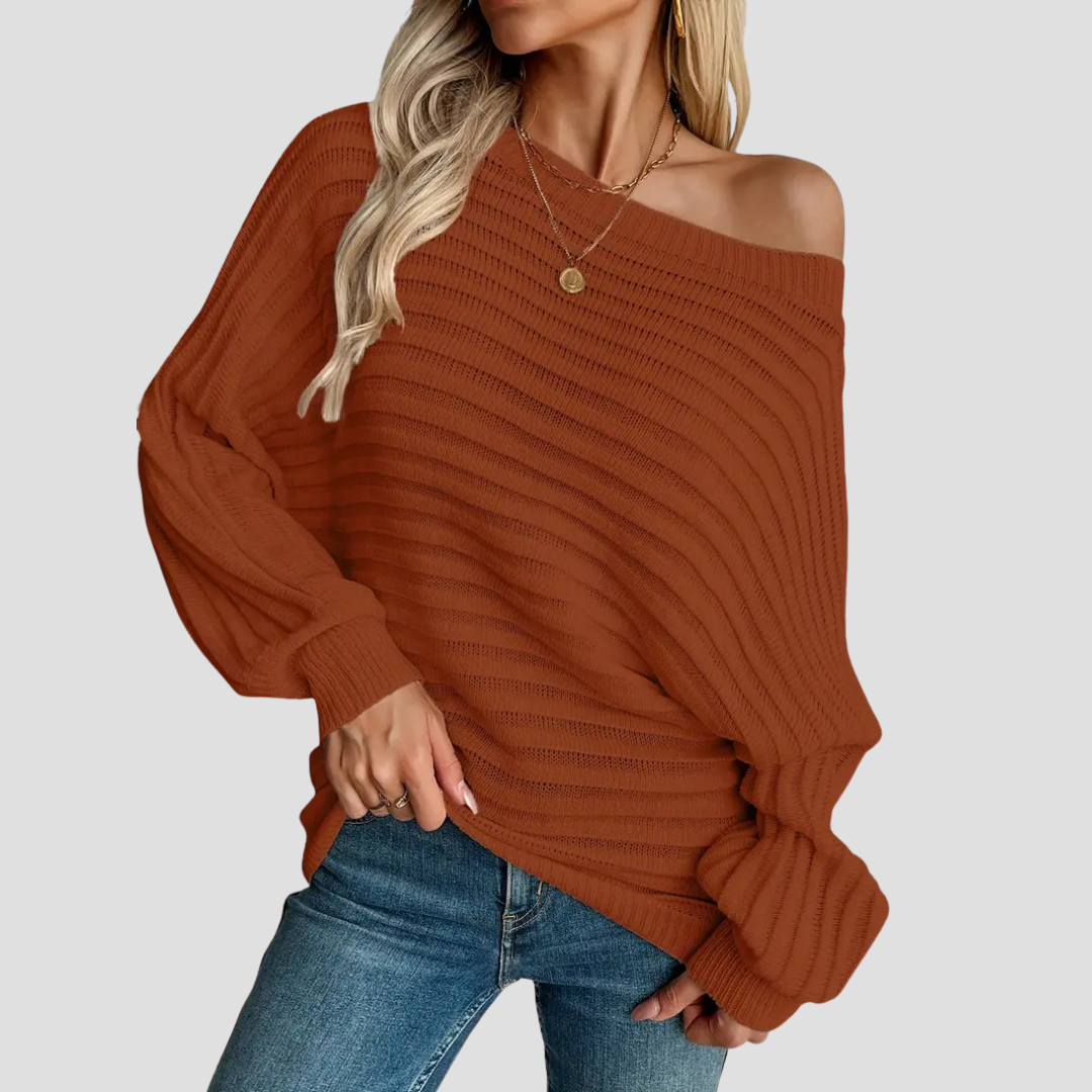 Francesca | Off-Shoulder Sweater