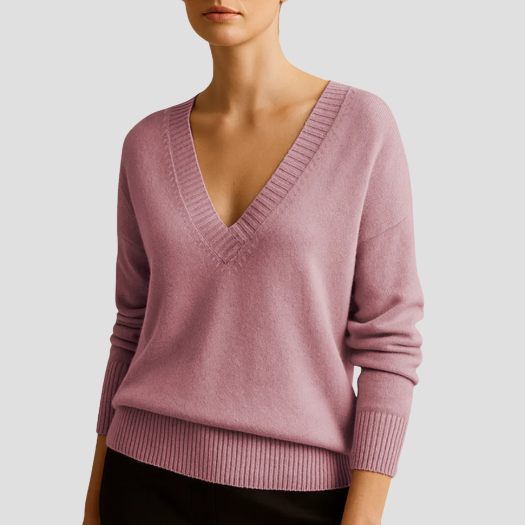 Clara | V-Neck Jumper