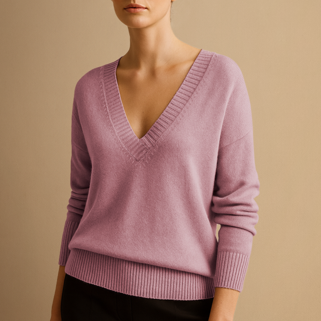 Clara | V-Neck Jumper