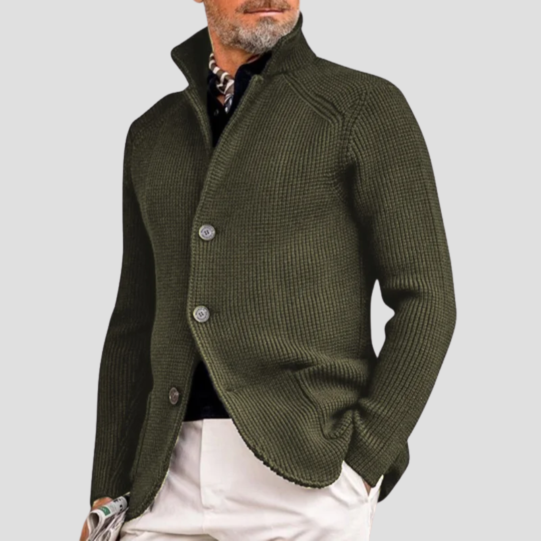 Guy | Knitted Button Cardigan