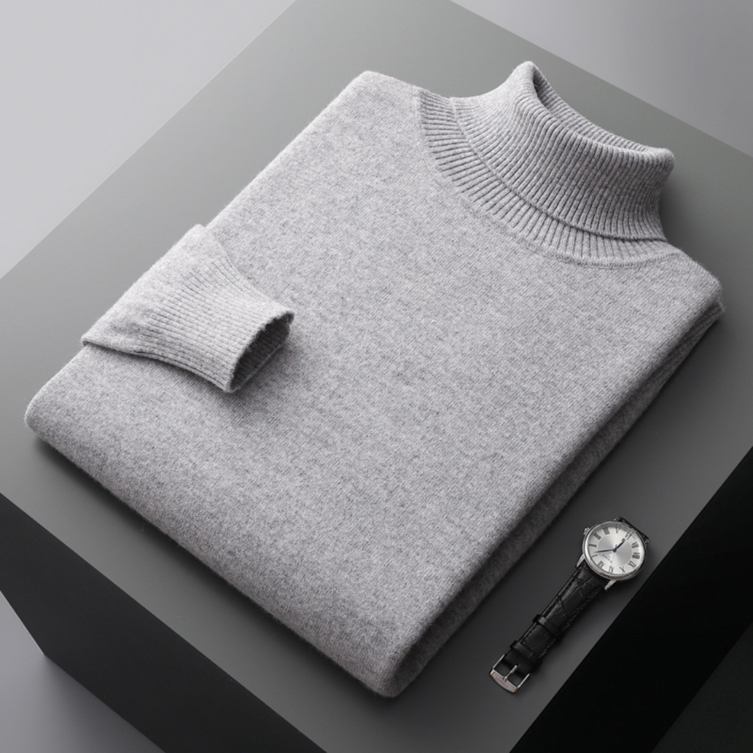 Sinclair | Ribbed Turtleneck Jumper