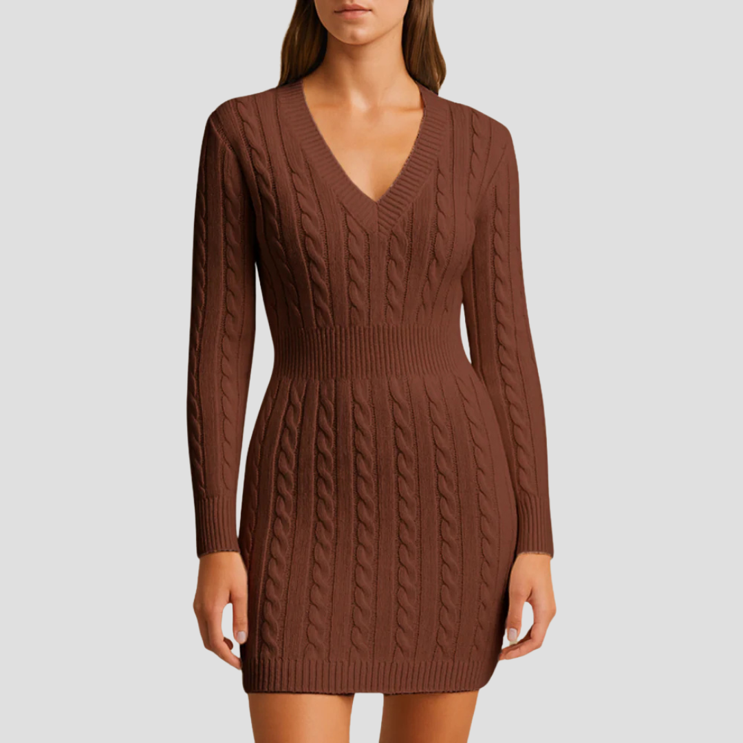 Karen | Knit Jumper Dress