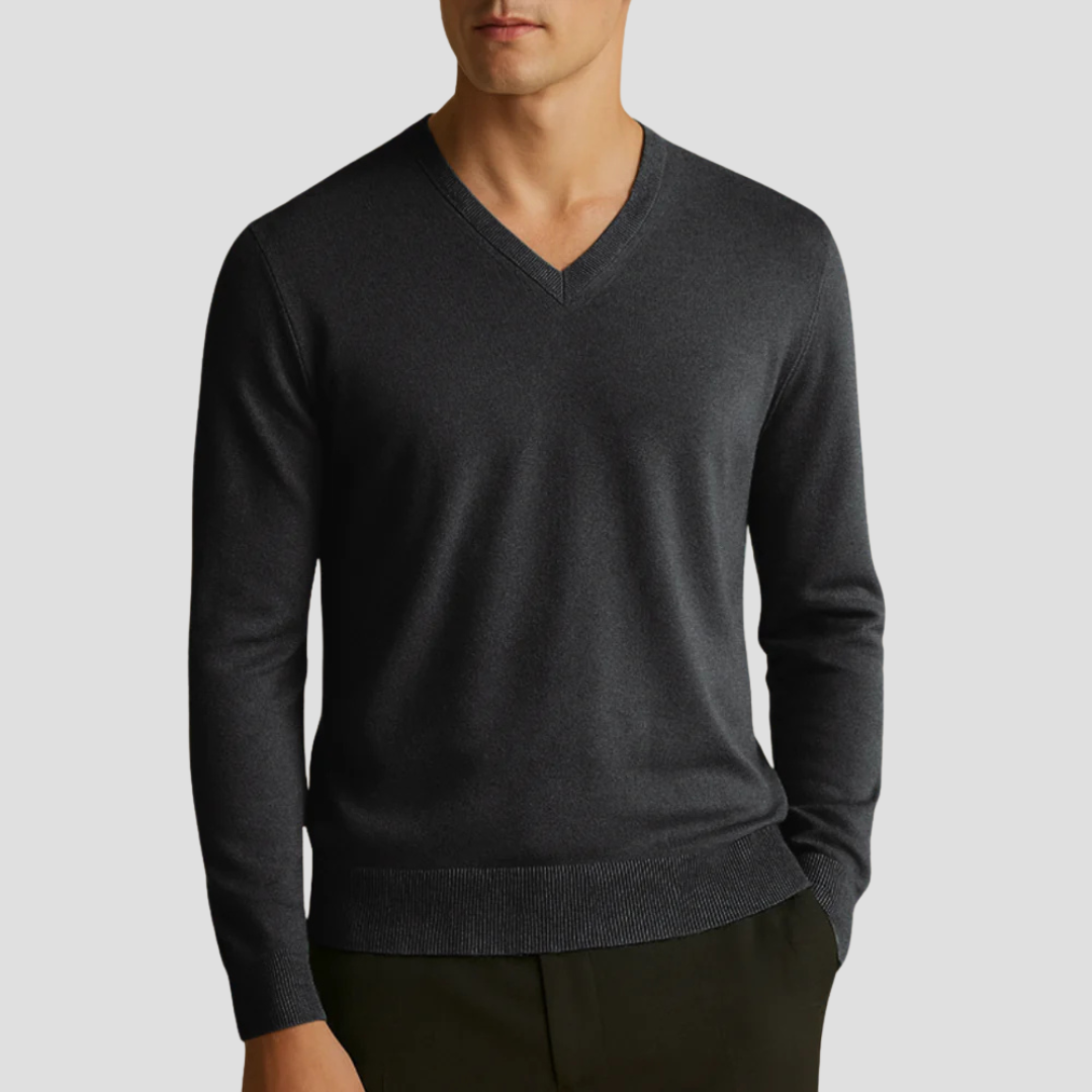 Borden | Classic V-Neck Jumper