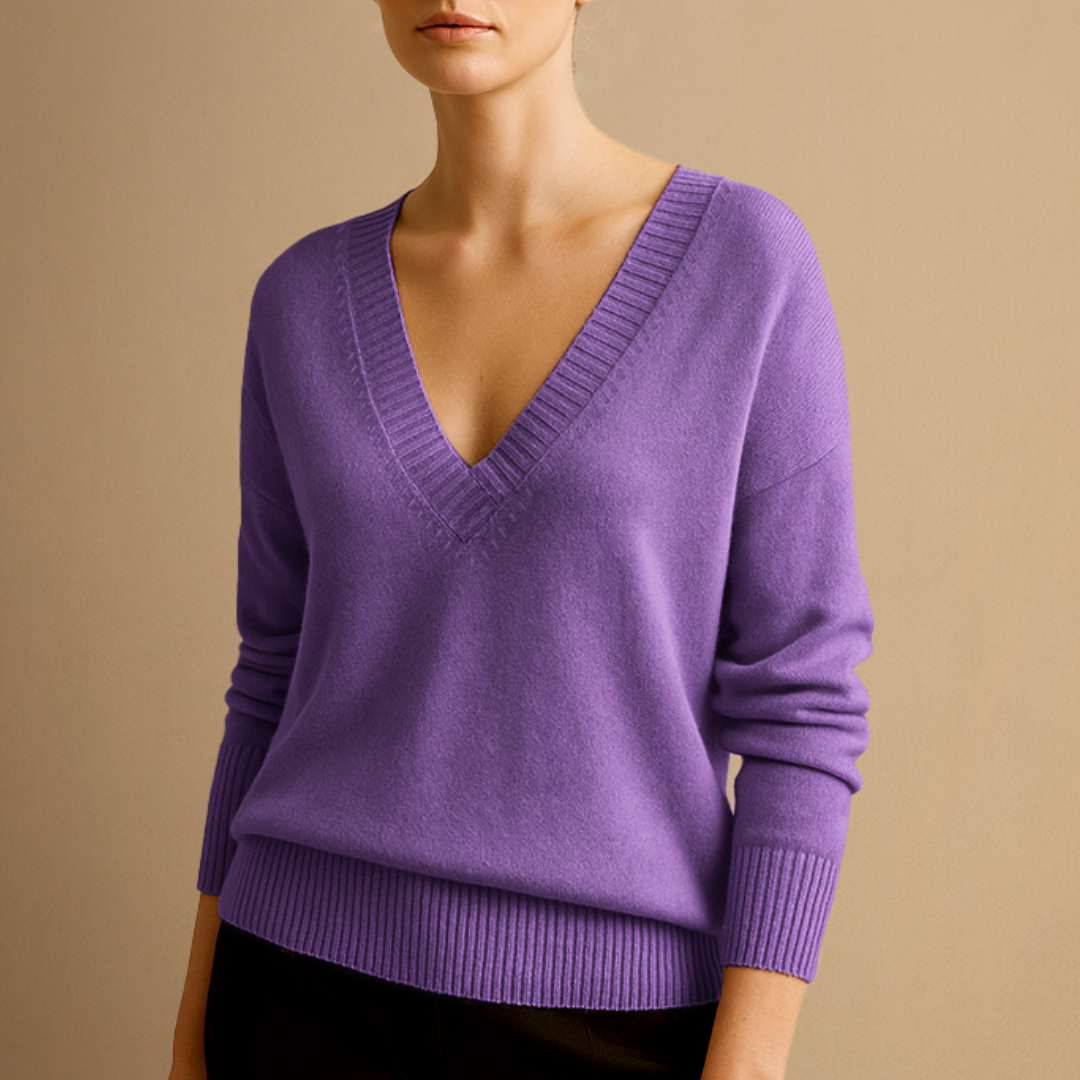 Clara | V-Neck Jumper