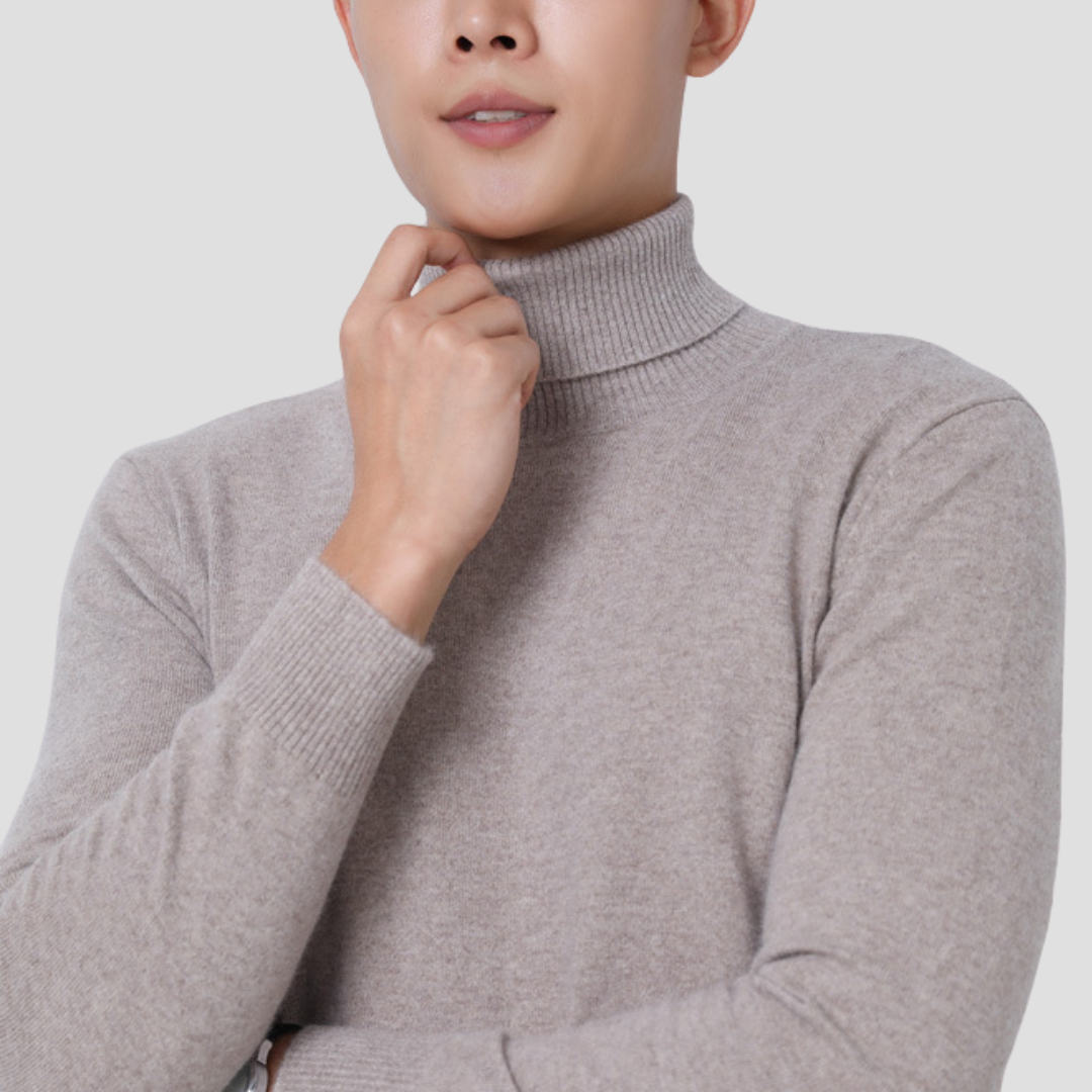 Sinclair | Ribbed Turtleneck Jumper