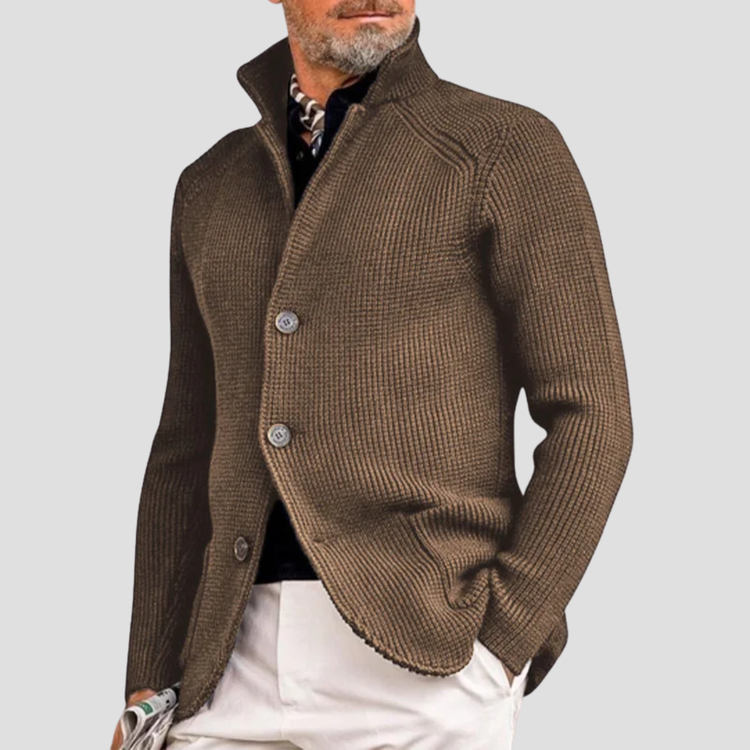 Guy | Knitted Button Cardigan