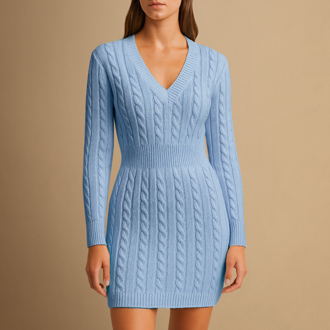 Karen | Knit Jumper Dress