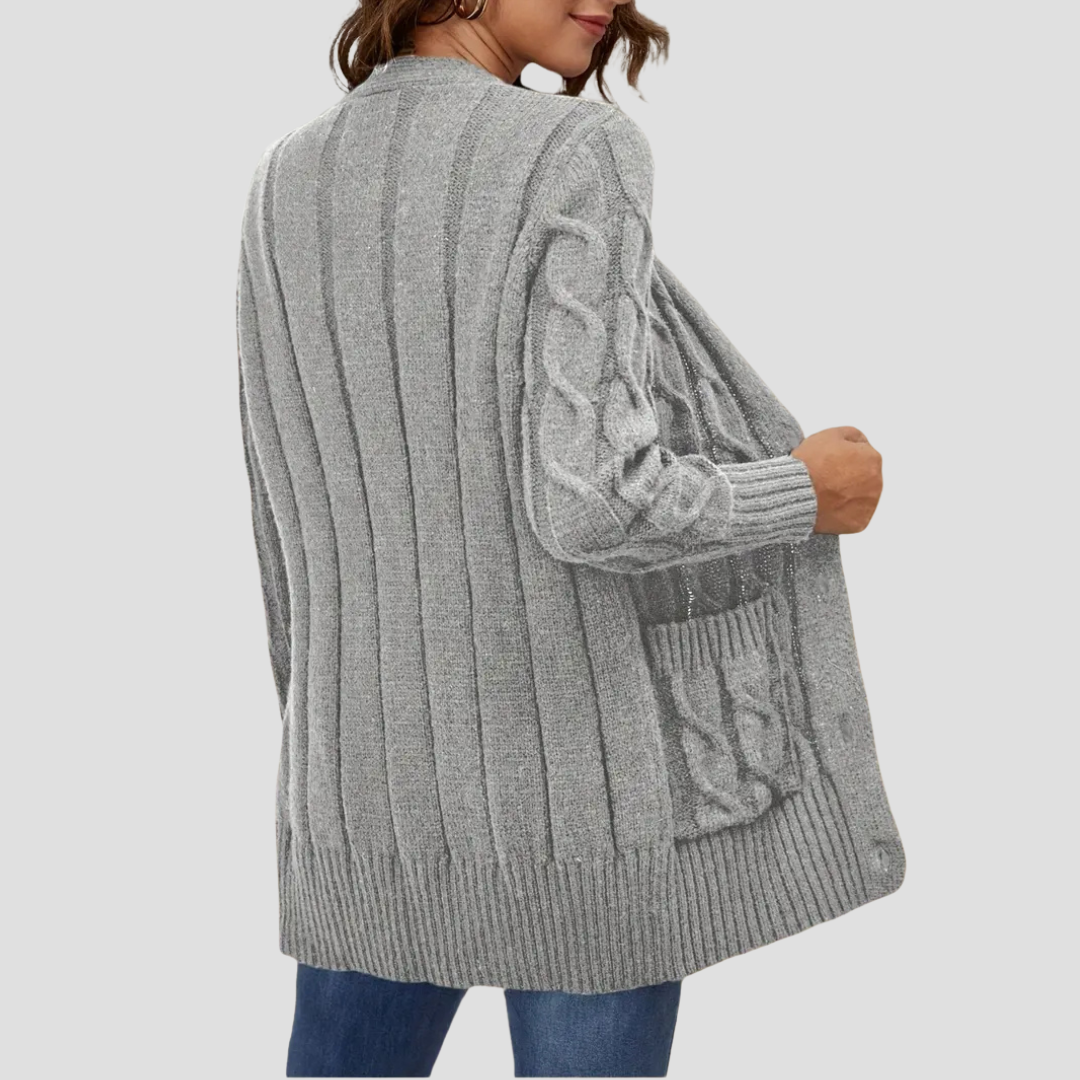 Josephine | Cable Knit Cardigan