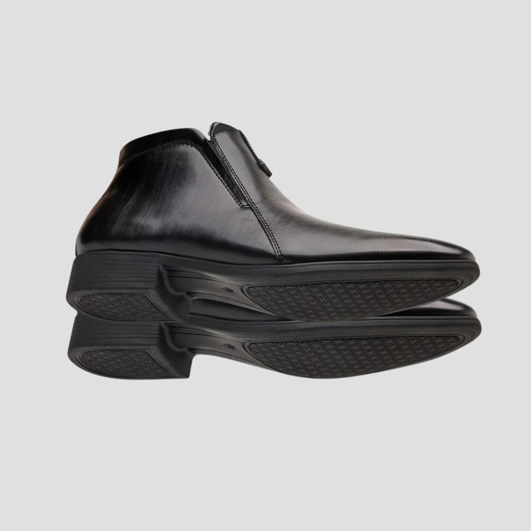 Lionel | Retro Leather Boots