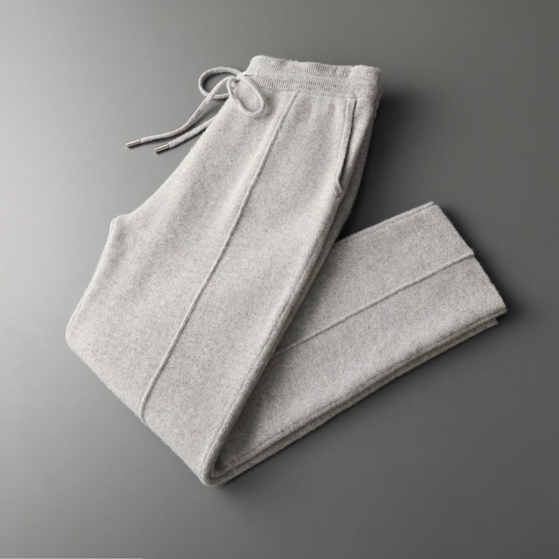 Crispin | Wool Knit Trousers
